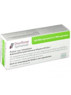 DuoResp Spiromax 160 mcg. / 4.5 mcg. 120 doses
